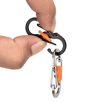 kohさん専用 Amazon.co.jp: KAruim エスビナー マイクロロック S字 カラビナ